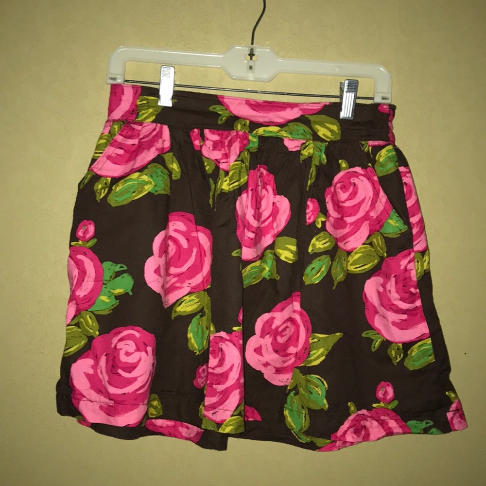 Girls Floral Skirt